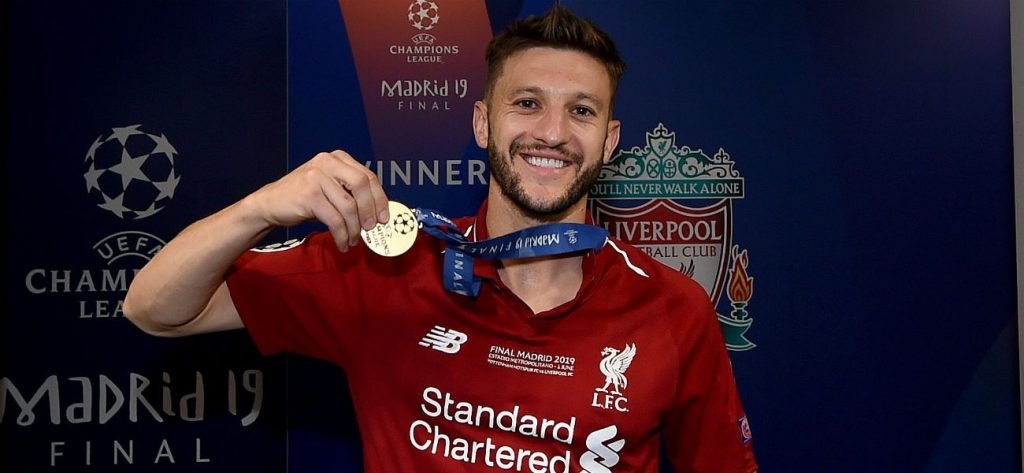 Liverpool Player Adam Lallana