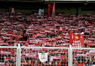 Liverpool FC Fans Kop Stand